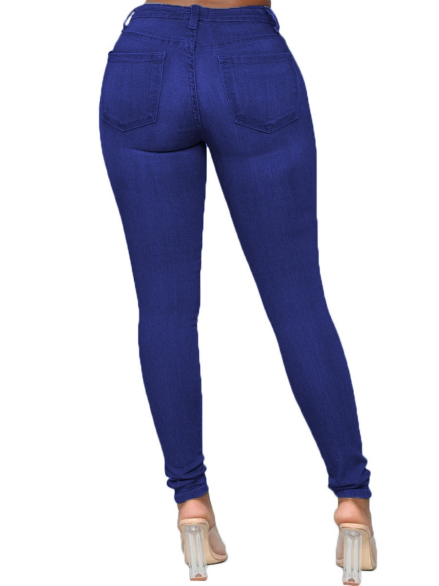 Pencil Pants Tight Fit Butt-lifting Style Jeans