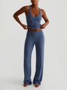 Tank Top Bodycon Trousers Exercise Yoga 2-piece Sets