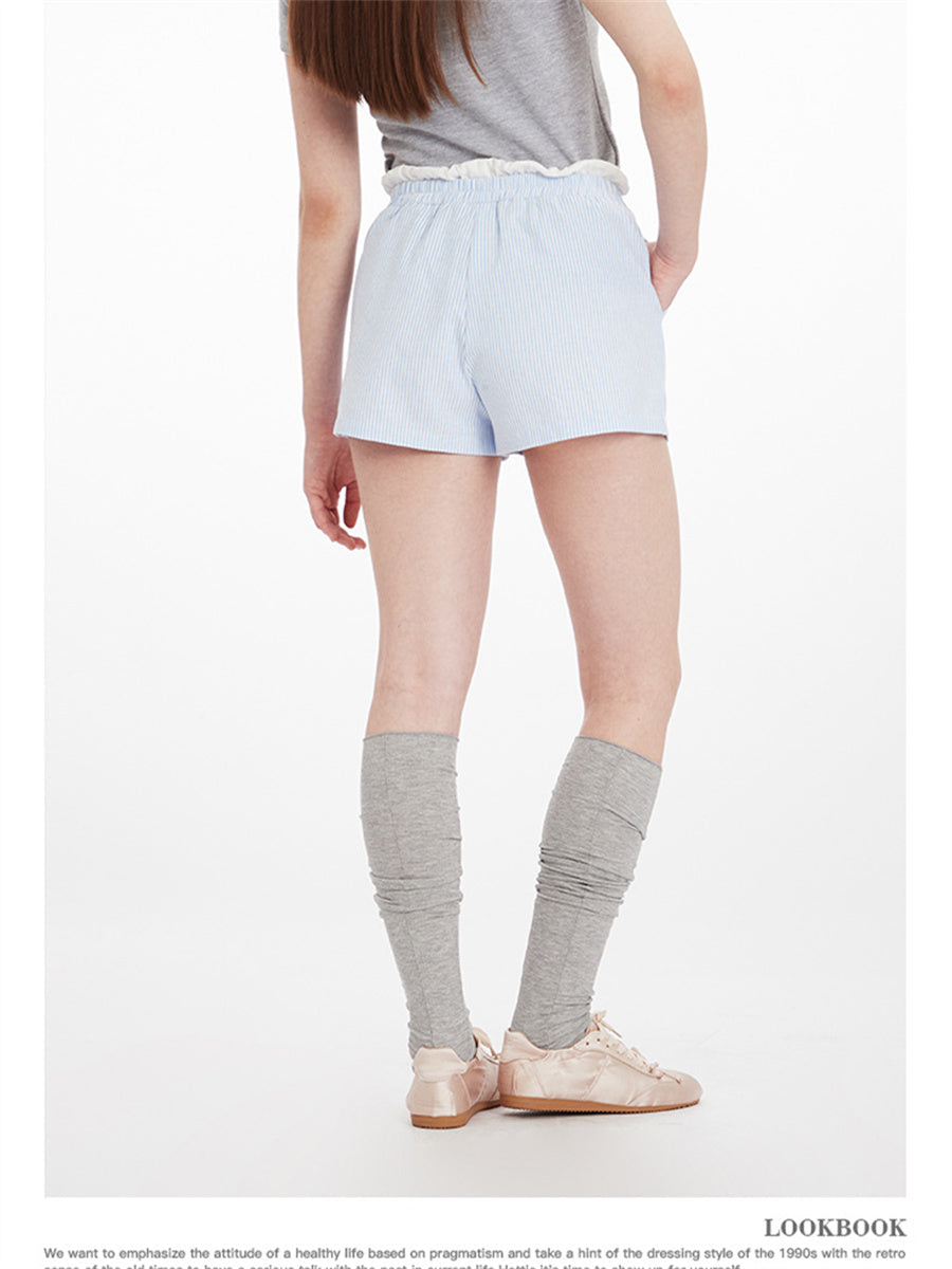 Liber Summer Women's Lace up Shorts