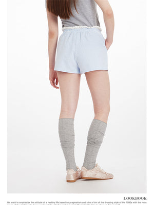 Liber Summer Women's Lace up Shorts
