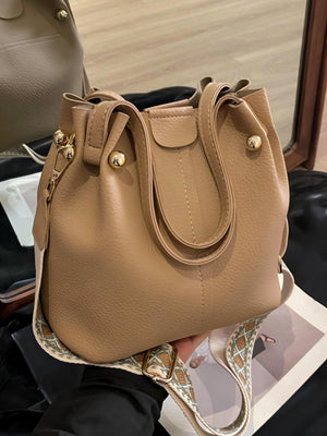 Metal Buckle Crossbody Bag