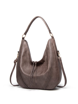 Tassel Openwork Shoulder Bag