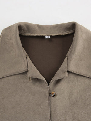 Liber Autumn Women's Buttons Solid Color Jackets