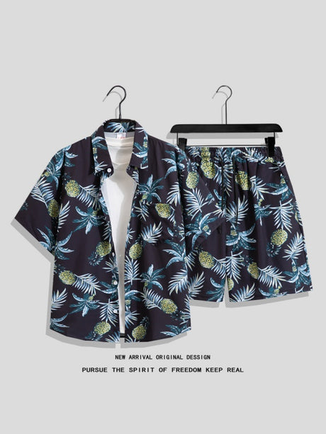 Hawaii Ins Loose-fit Beach Set 2-piece Sets