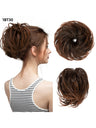 Fluffy Long Beard Curly Hair Updo Wig