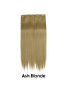 Seamless, Invisible, One-piece Long Straight Wig With Fluffy Hair
