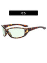 Full-rimmed, Uniquely Shaped Fashion Glasses