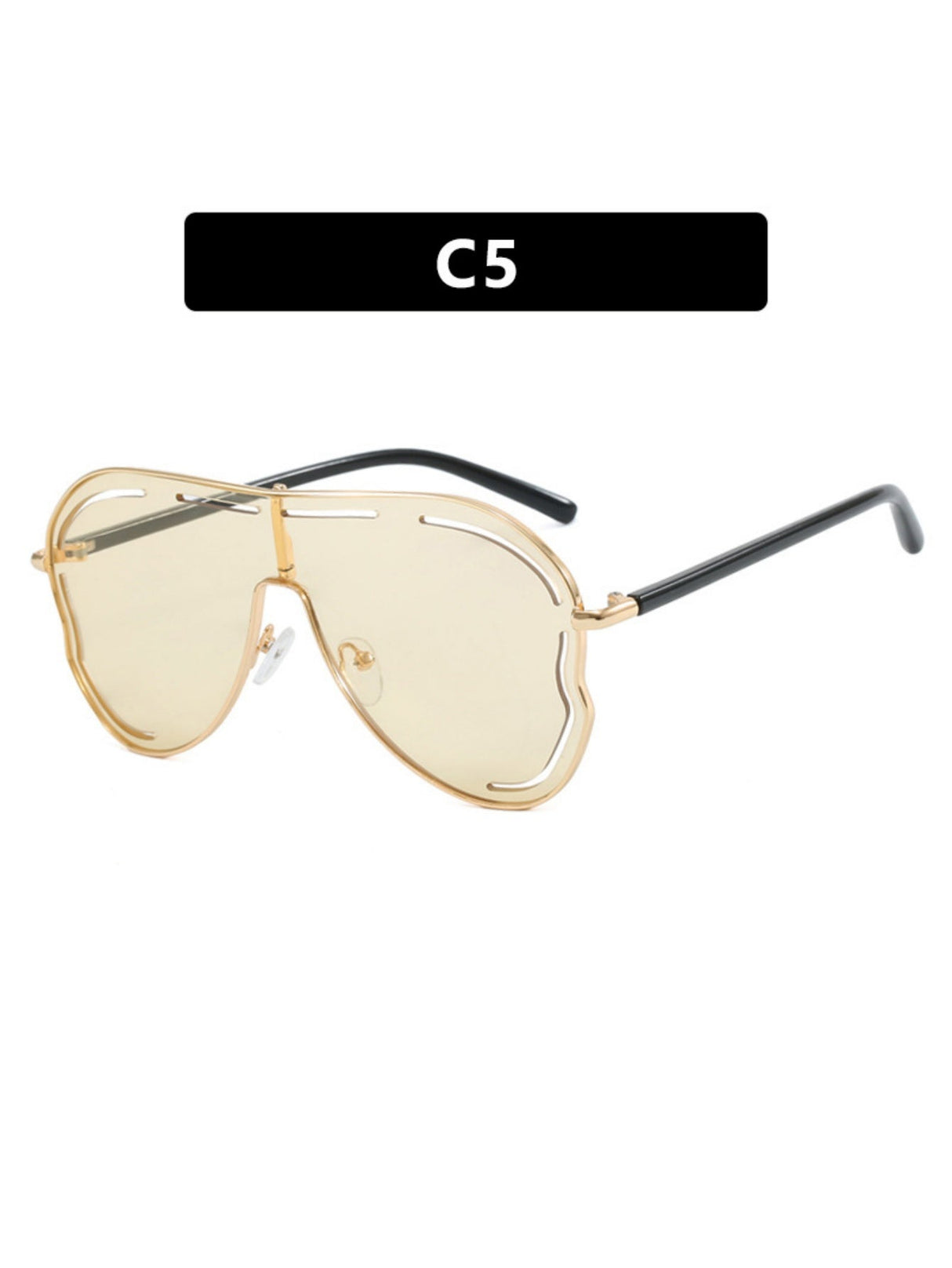 Oversized Aviator Sunglasses