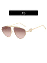 Frameless Aviator Sunglasses