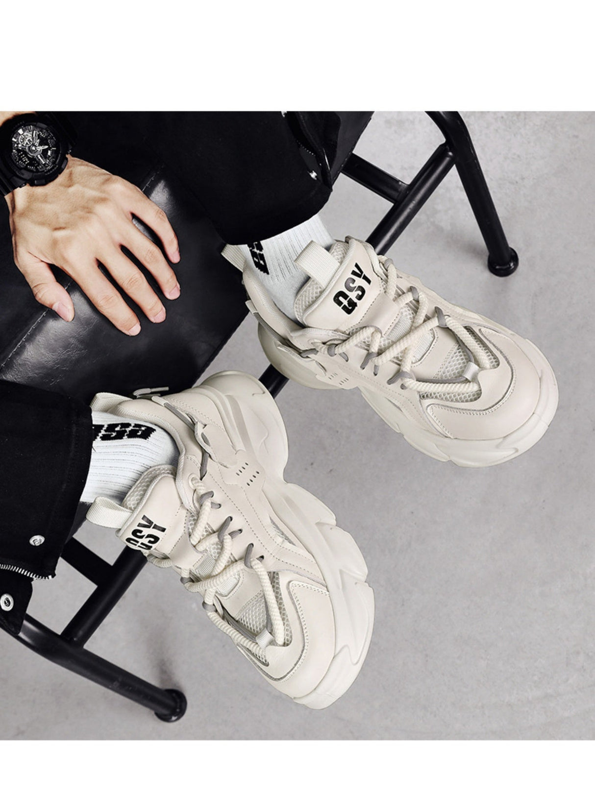 Liber Four Seasons Thick-soled Men's Casual Sports Shoes