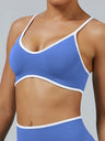 Seamless With Breast Pads Exercise Yoga Halter Bra Vest