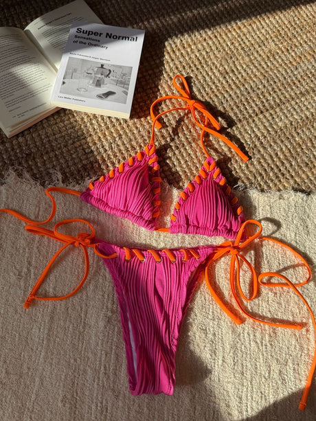 Fresh, Sweet, And Unique Two-piece Swimsuit Bikini