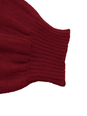 Buttons Solid Color Cardigans