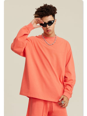 Liber Autumn Neutral wear Solid Color Solid Color T-shirts
