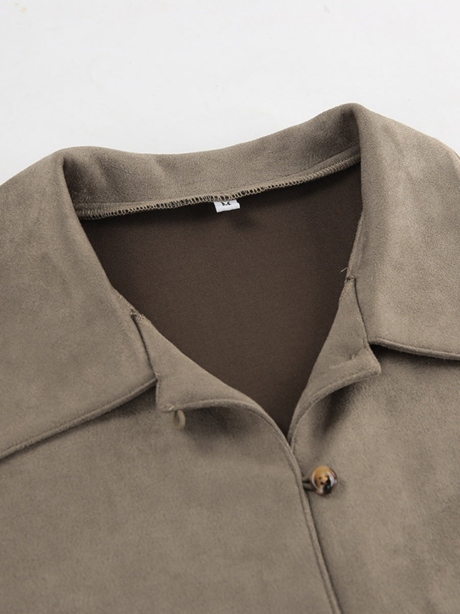 Liber Autumn Women's Buttons Solid Color Jackets