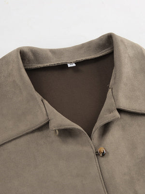 Liber Autumn Women's Buttons Solid Color Jackets