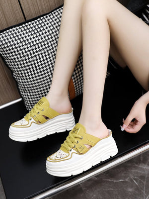 Women's Casual Thick-soled Sneakers