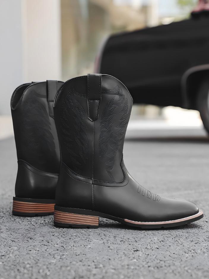 Embroidered Western Boots