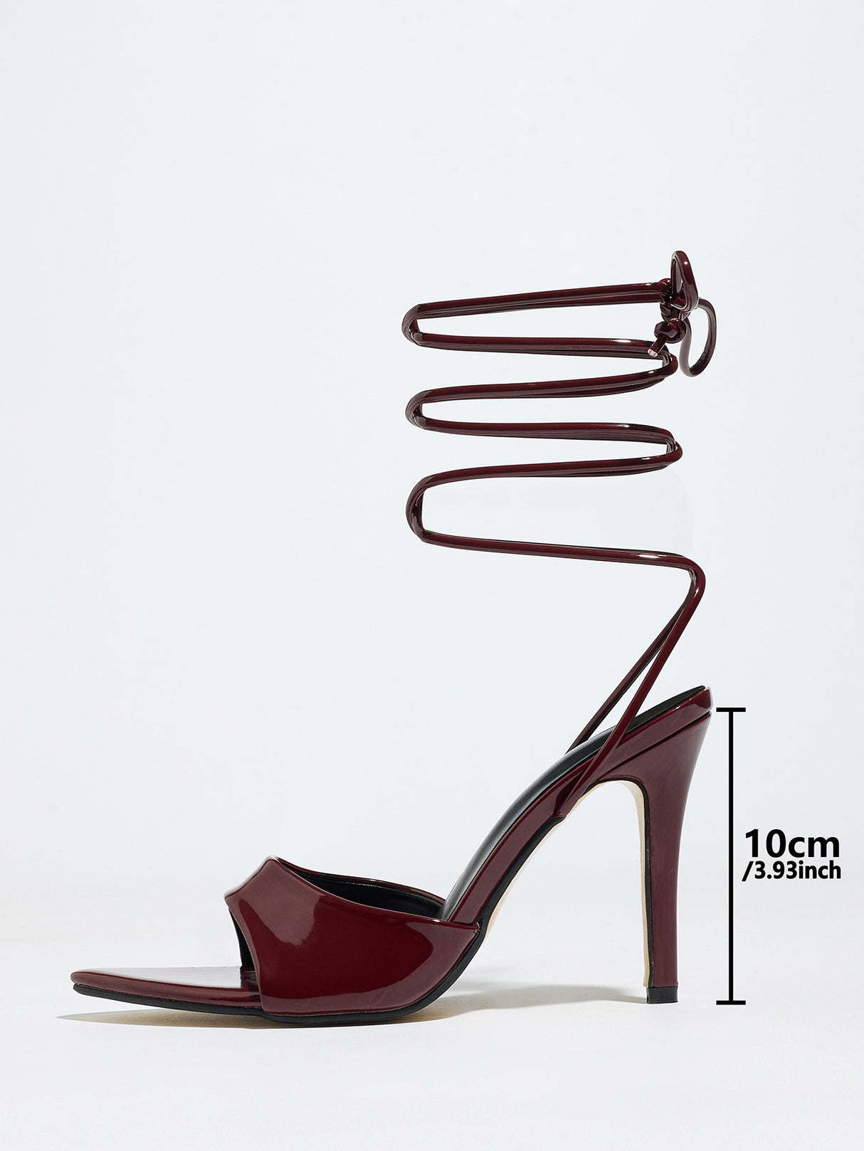 Cross-strap Stiletto Sandals