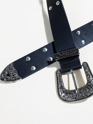 Retro Rivet Punk Belts