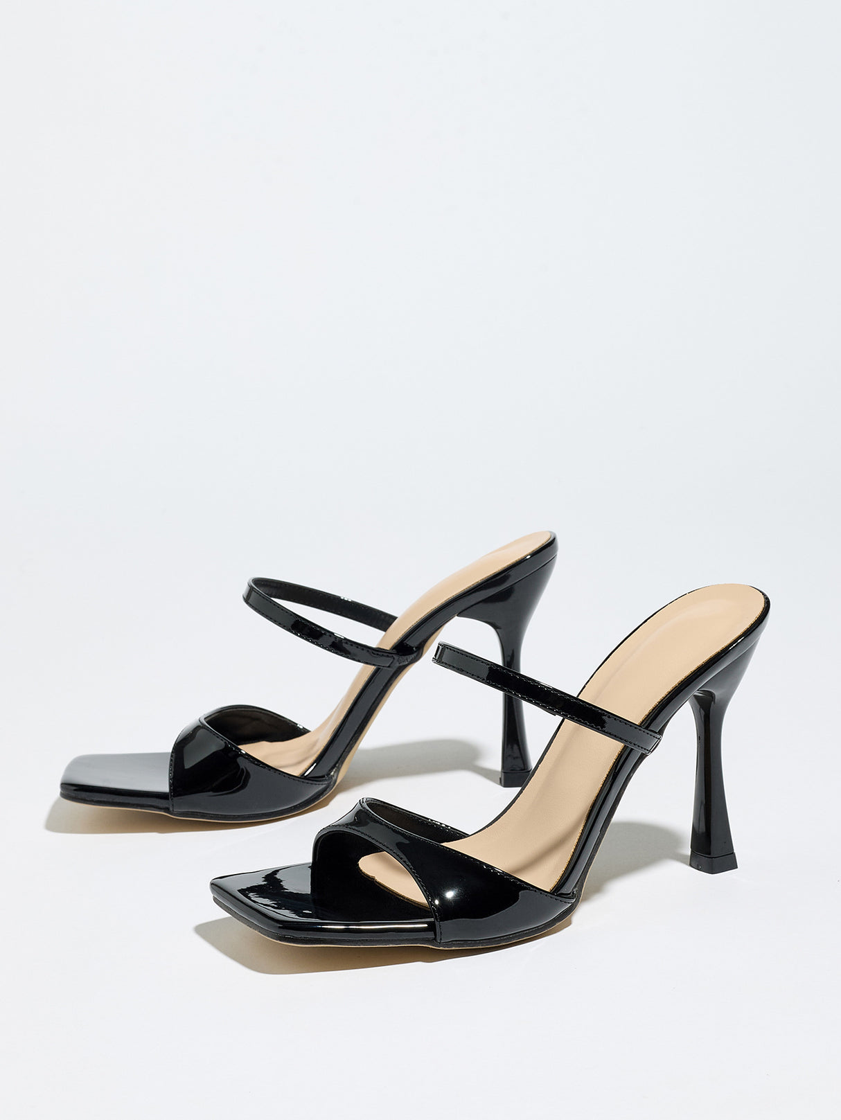 Strappy High-heeled Sandals