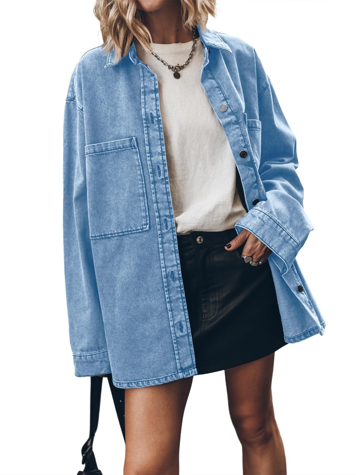 Liber Spring Women's Lapel Solid Color Jackets