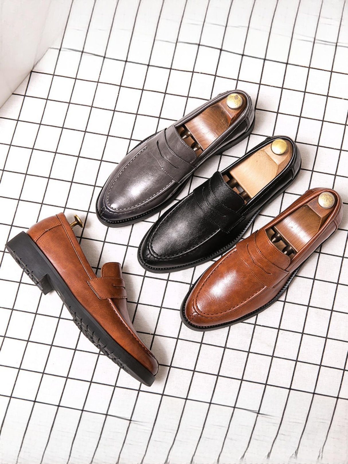 Mocassins à enfiler