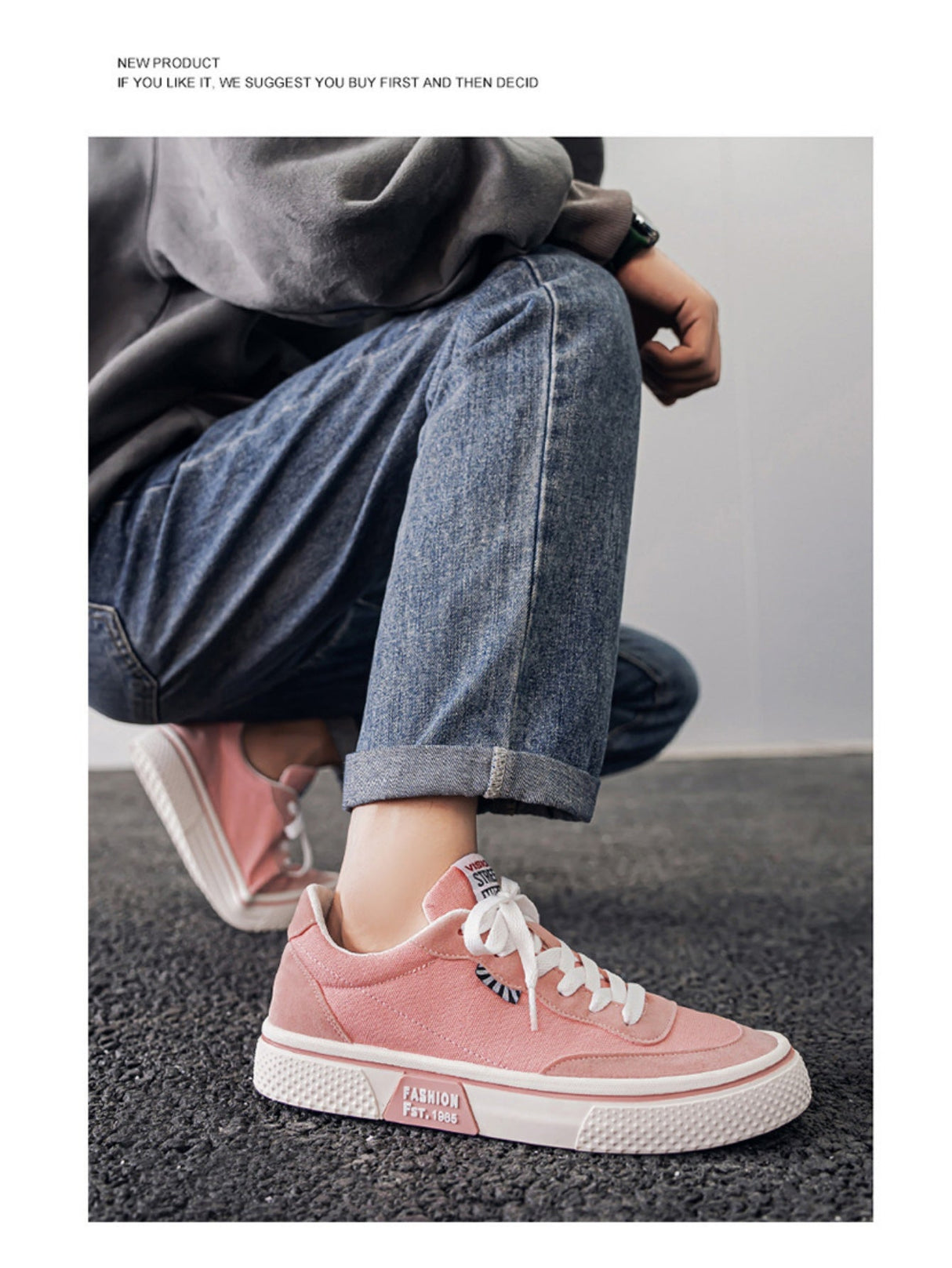 Liber Four Seasons Colorblock Men's Casual Sports Shoes