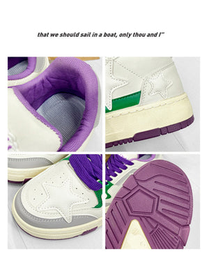 Liber Four Seasons Five-Pointed Star Men's Casual Sneakers