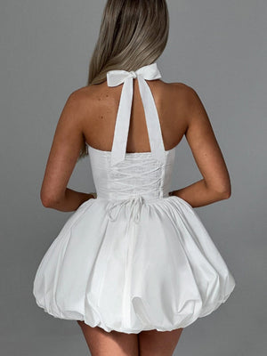 Robes courtes et mini à dos nu et tutu