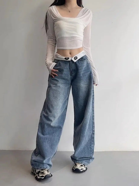 Liber Autumn Women's Flanging Jeans