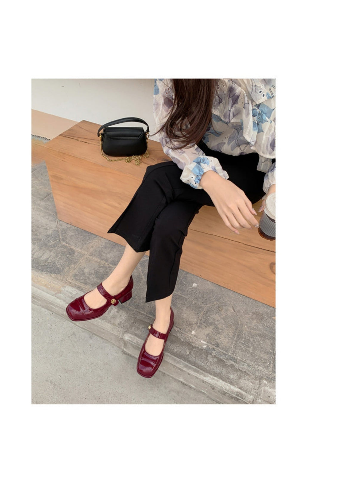 Liber Spring and Autumn Women's Mary Jane Shoes