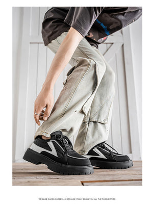Liber Four Seasons Colorblock Men's Flat Shoes