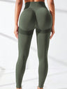 Seamless Exercise Yoga Fitness High-waisted, Tummy-flattening Elastic Pants