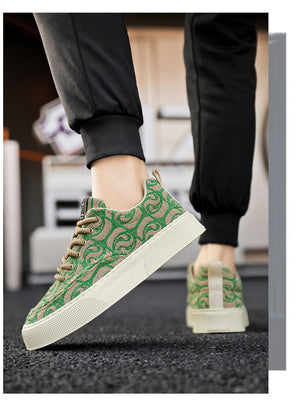 Liber Four Seasons Printed Men's Casual Sneakers