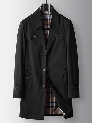 Longline Business Non-iron Leisure Trench Coats