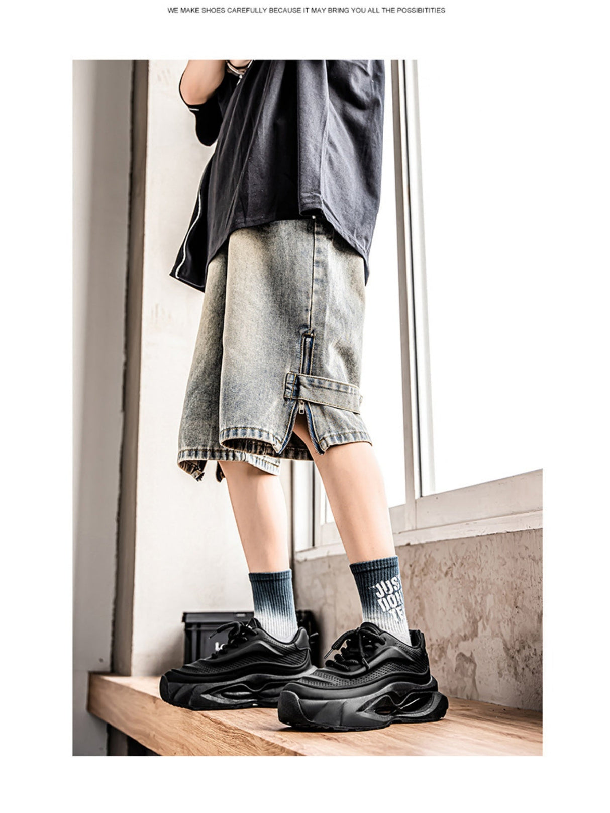 Liber Four Seasons Colorblock Thick-soled Men's Casual Sports Shoes