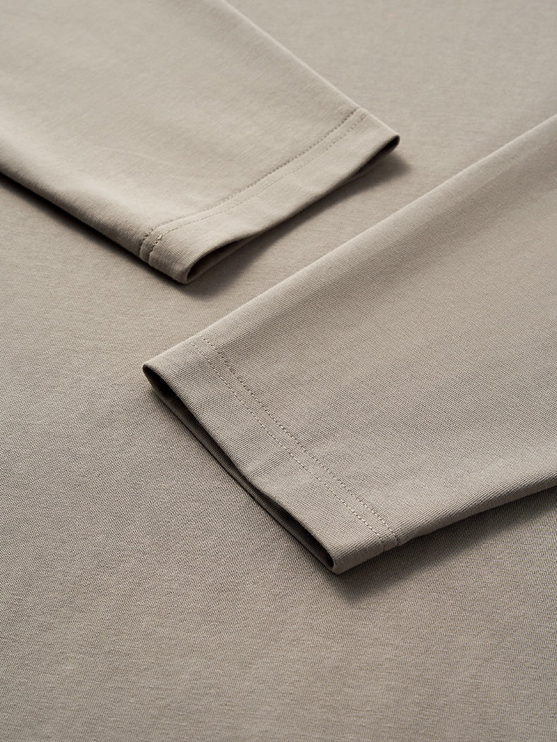 Liber Autumn Neutral wear Solid Color T-shirts