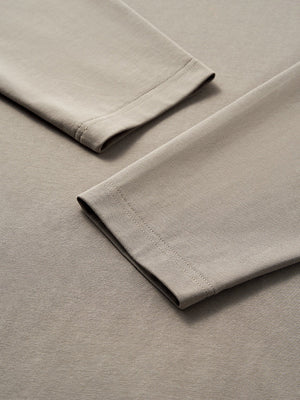 Liber Autumn Neutral wear Solid Color T-shirts