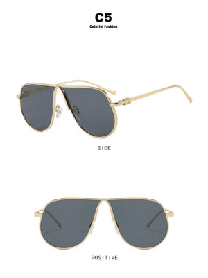 Full-rimmed Aviator Sunglasses