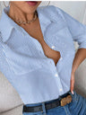 Collared Button-down Casual Shirt
