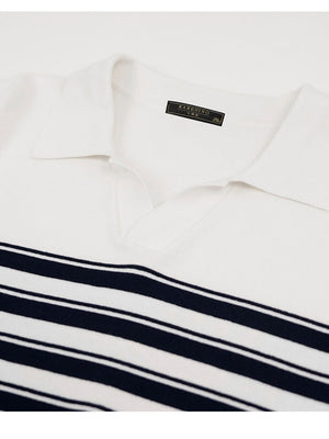 Stripes Old Money Style Polo Shirts