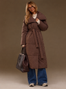 Loose-fitting, Casual, Warm, Long Stand-collar Cotton Coat/long Cotton-padded Jacket