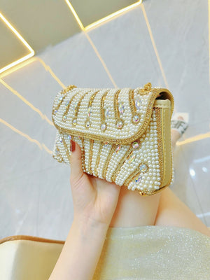 Liber Four Seasons ACC Beaded Diamond Dumpling Bun