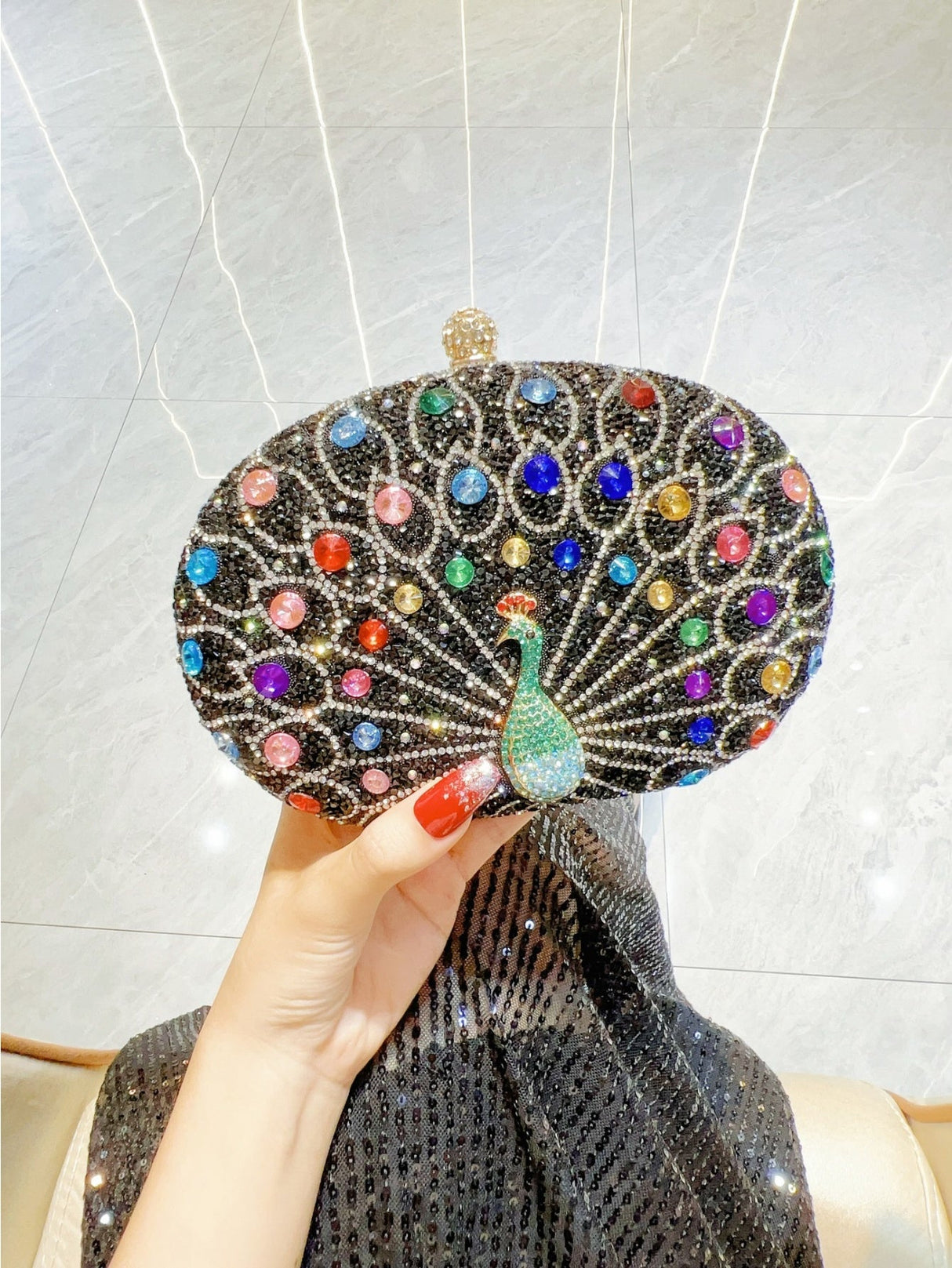 Liber Four Seasons ACC Diamond Box Bag