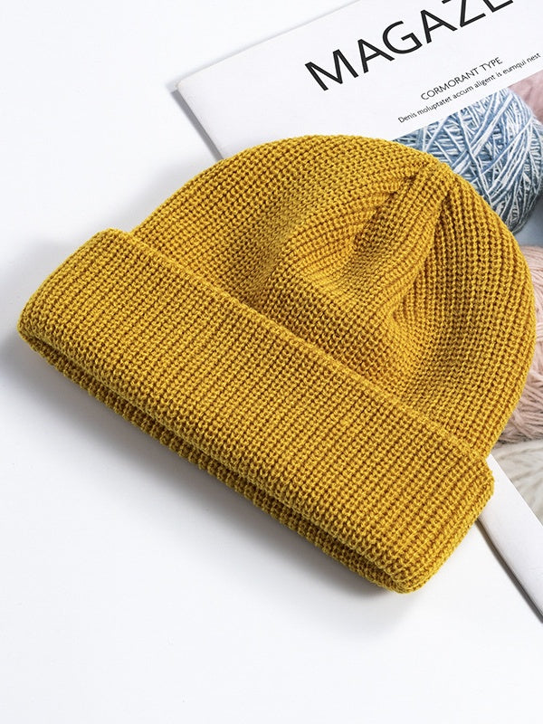 Bonnet à revers uni