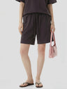 Leisure Washing Water Fade Loose-fit Five Points Shorts