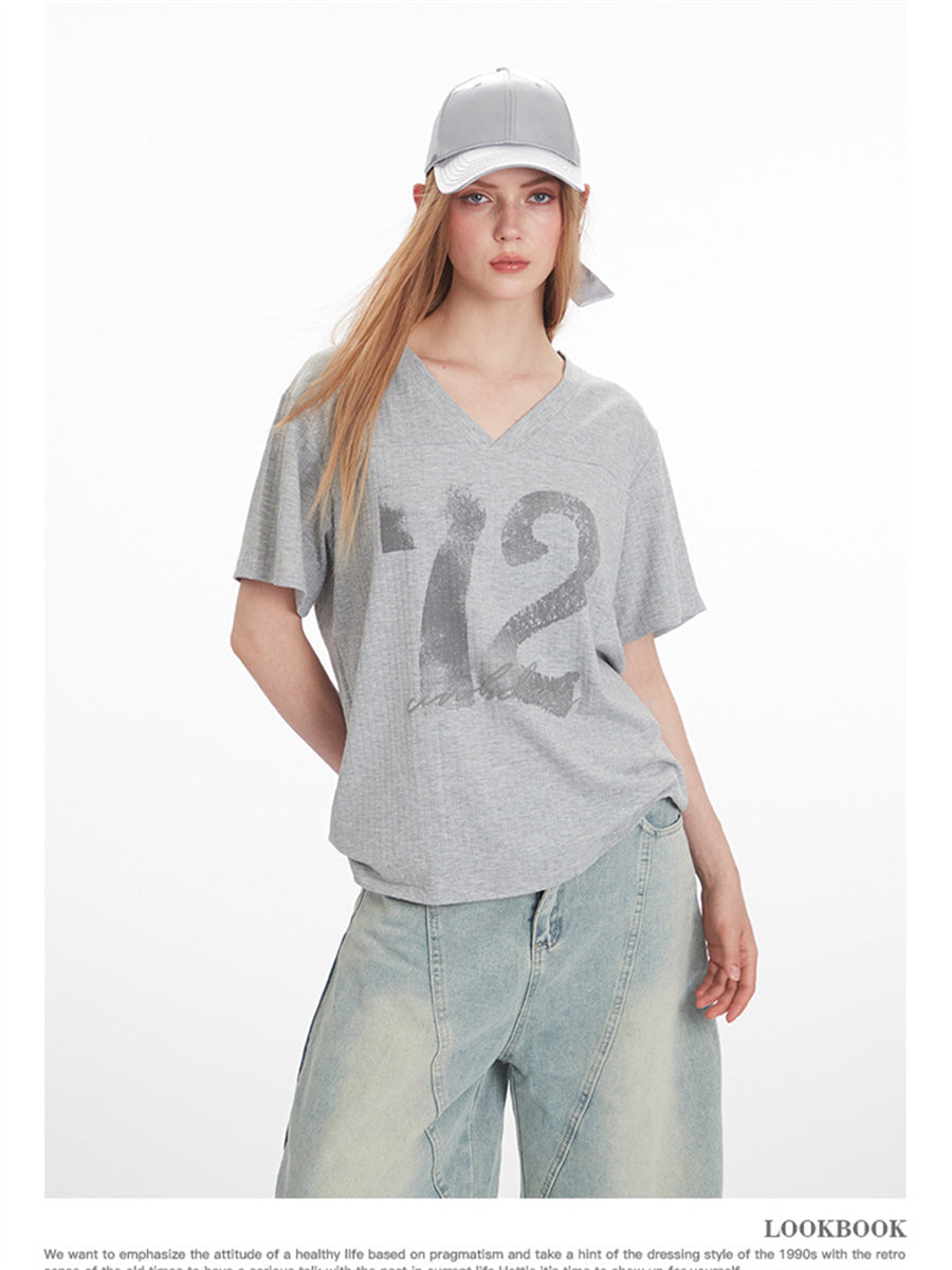Liber Summer Women's Letters/Numbers/Words T-shirts