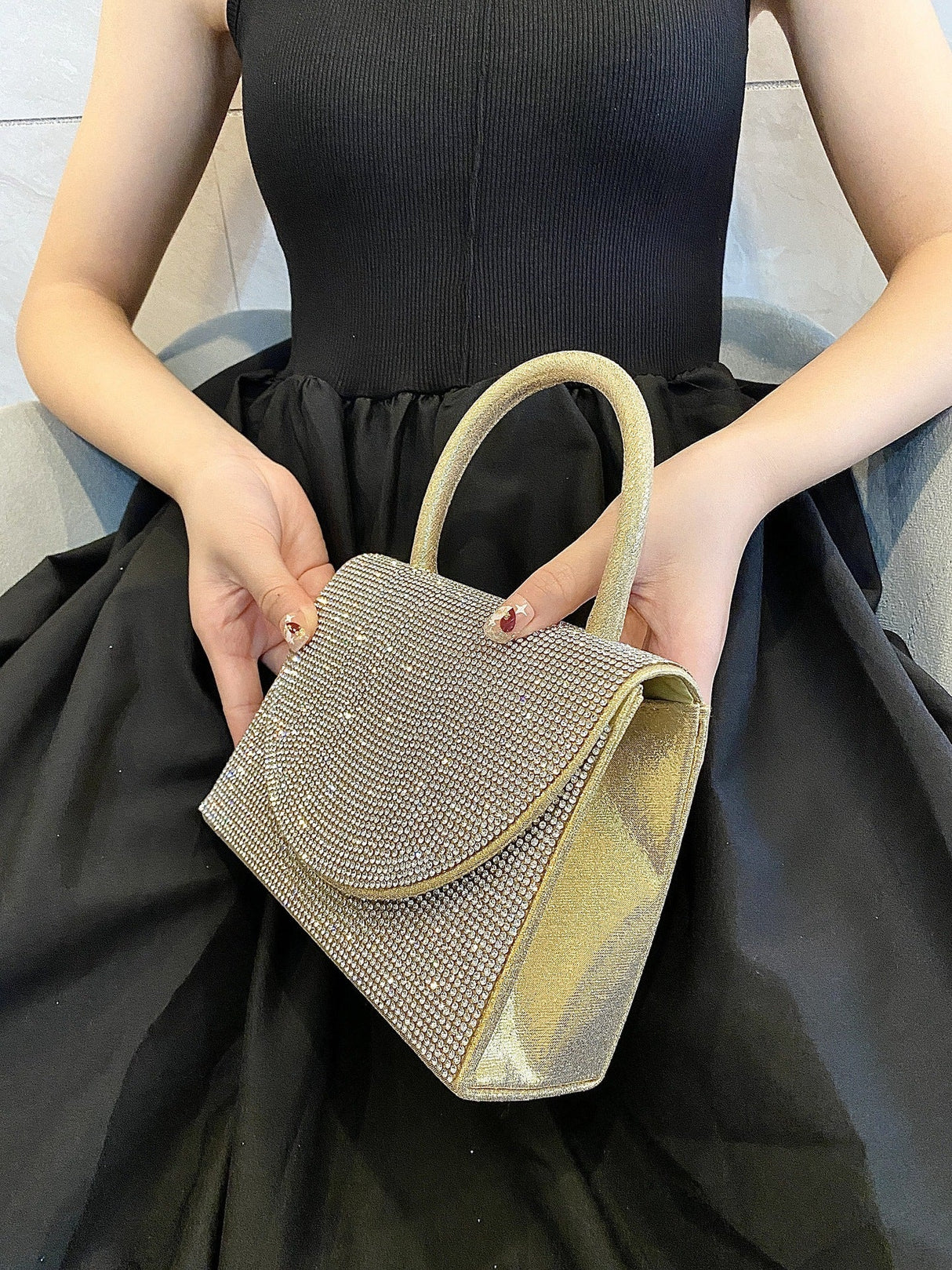 Liber Four Seasons ACC Diamond Shell Bag