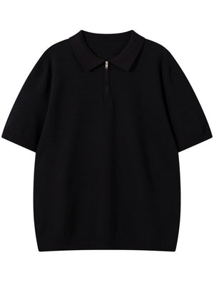 Old Money Style Leisure Polo Shirts